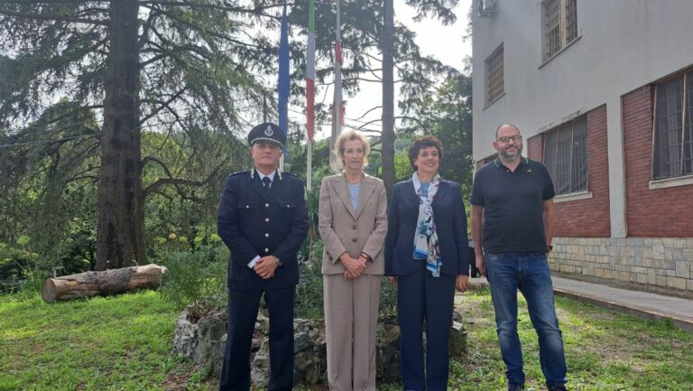 Letizia Moratti ha visitato il carcere di “Pontedecimo” a Genova
