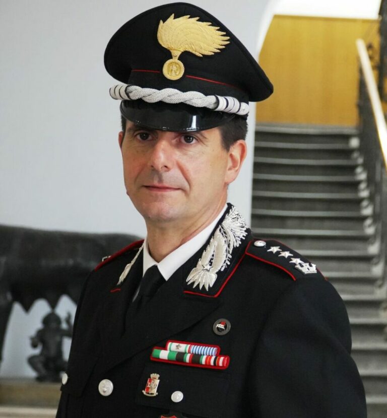 Adolfo Angelosanto nuovo comandante reparto operativo Carabinieri Roma