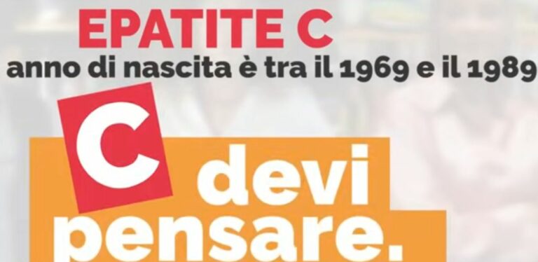 Grazie a campagna regionale scoperti 1000 positivi a Epatite C