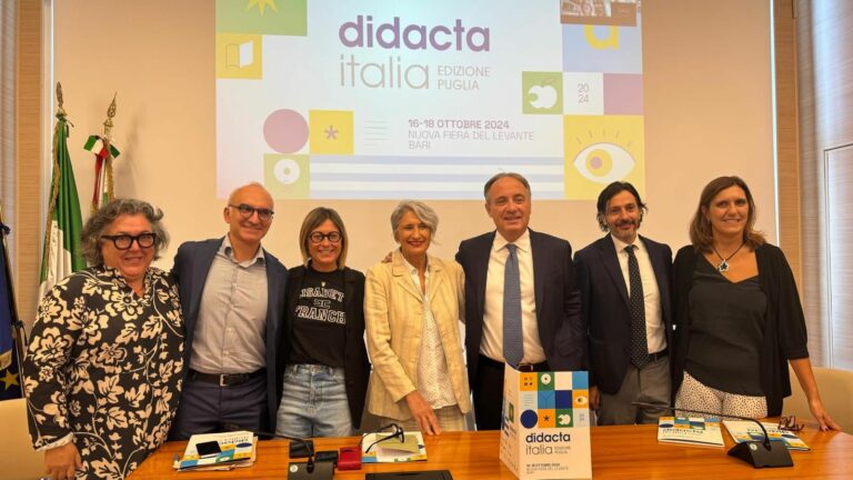 In Puglia arriva Didacta, Leo “La scuola centrale in nostre politiche”