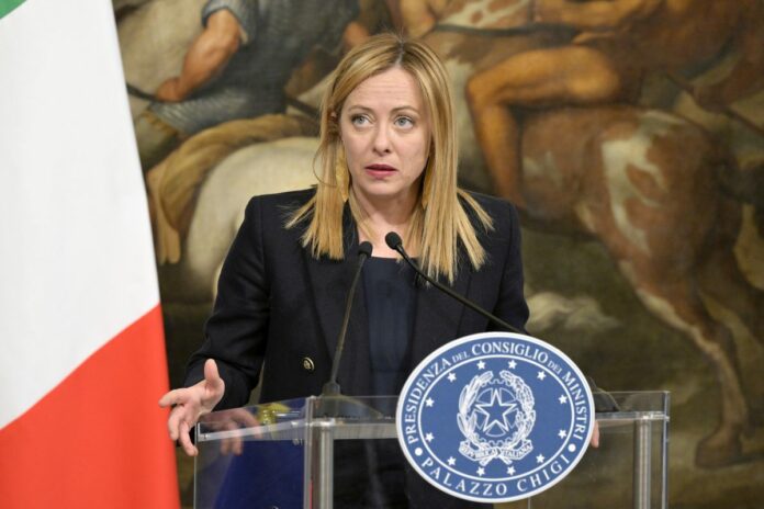 Il Presidente del Consiglio, Giorgia Meloni incontra il presidente del Consiglio europeo, Charles Michel