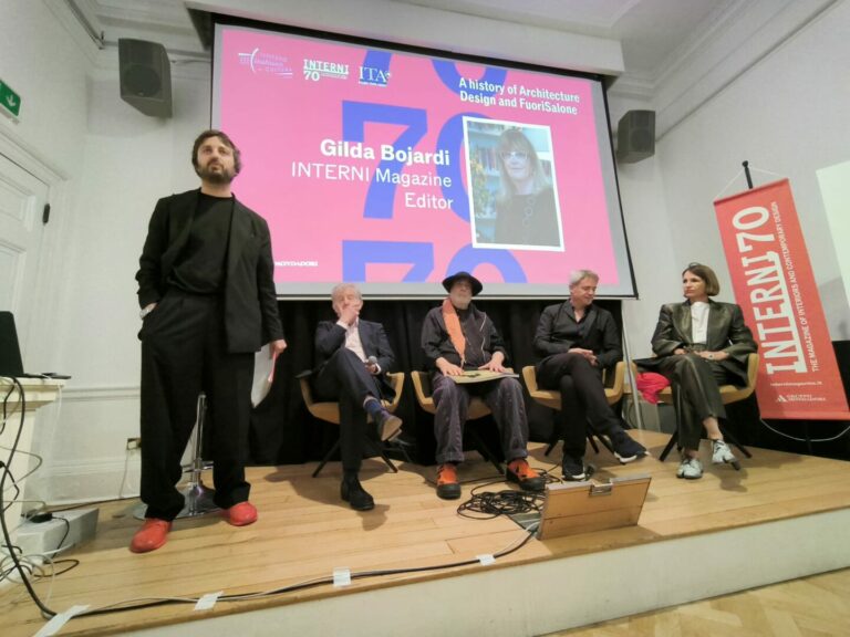 Design, a Londra i 70 anni di ‘Interni’ con archistar global