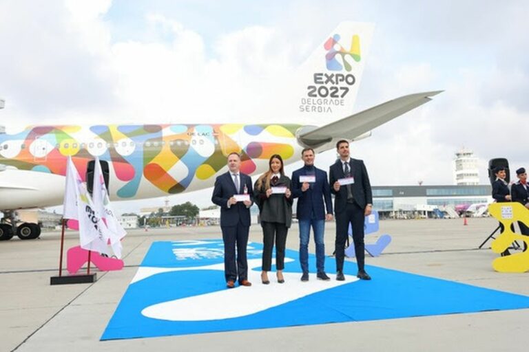 Arrivato a Belgrado il terzo aereo per il lungo raggio di Air Serbia