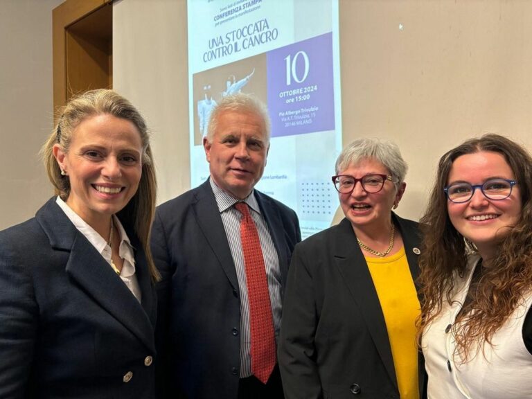 Milano, “Una stoccata contro il cancro” al Pio Albergo Trivulzio