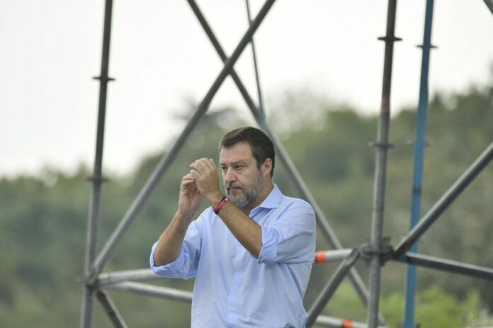 Pontida - Apertura evento organizzato dalla 'Lega Giovani'