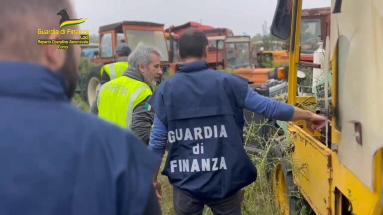 Lodi, sequestrati 31.000 mq di terreno adibito a discarica abusiva