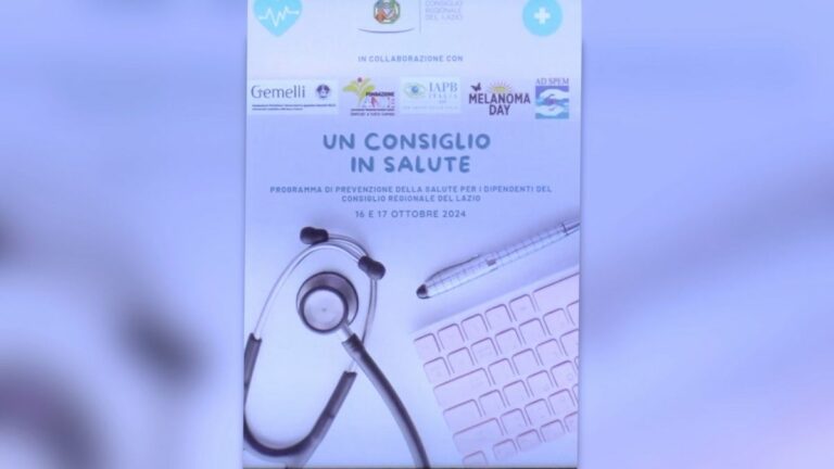 Il Consiglio regionale del Lazio promuove la cultura della prevenzione