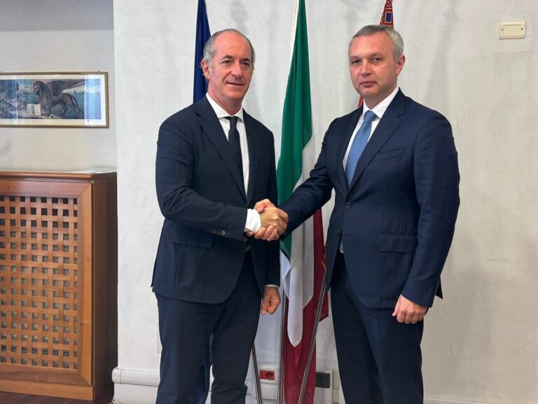 Zaia ha incontrato a Roma l’ambasciatore ucraino Yaroslav Melnyk