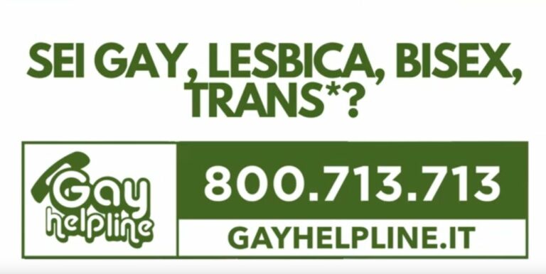 Bullismo, al via nel Lazio la campagna spot Gay Help Line 2024