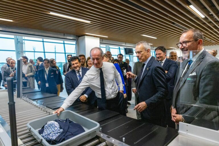Aeroporto Verona, inaugurata area security del nuovo terminal passeggeri
