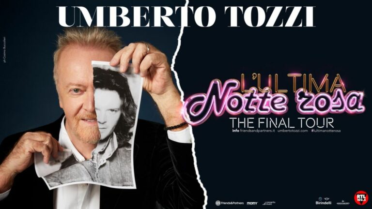 Umberto Tozzi, 18 nuove date per “L’Ultima Notte Rosa, The Final Tour”