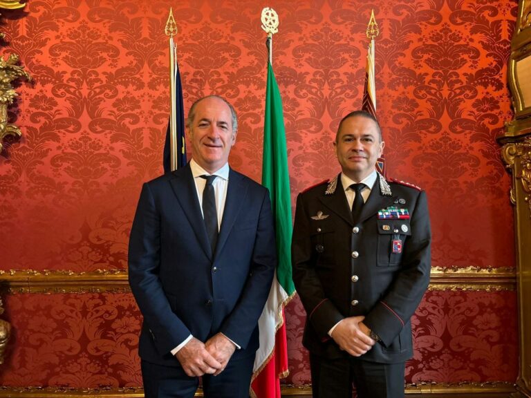 Zaia incontra il nuovo comandante dei Carabinieri di Venezia