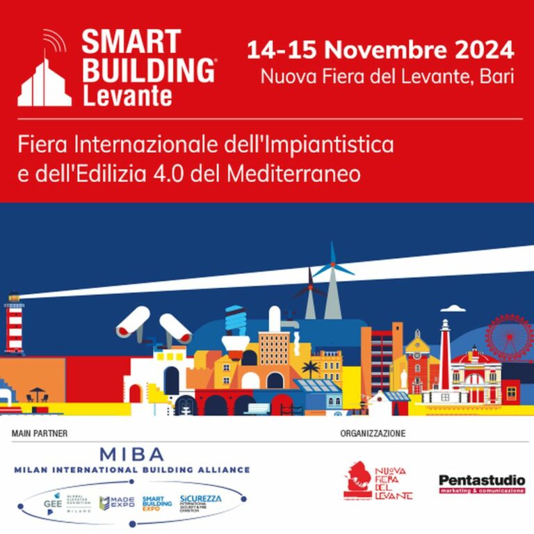Smart Building Levante, Bari capitale transizione energetica Mediterraneo