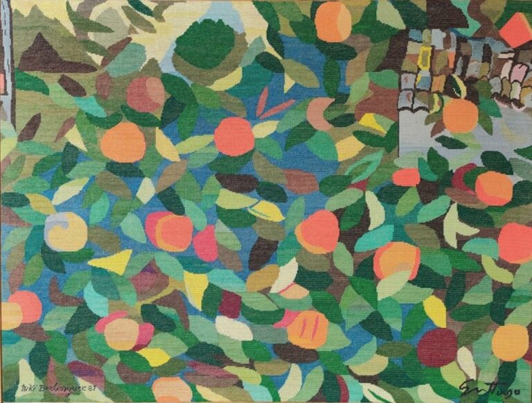 Roma, mostra Niki Berlinguer. La signora degli arazzi a Villa Torlonia