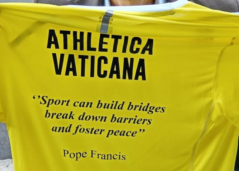 Di Sante al via della Maratona di New York con Athletica Vaticana