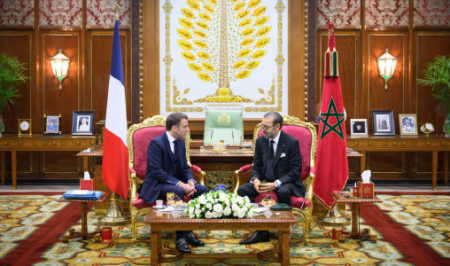 ملك المغرب يناقش مع الرئيس الفرنسي القضايا الإقليمية و الدولية