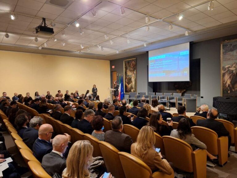 A Washington “Italy-Us Tech Business & Investment Matching Initiative”