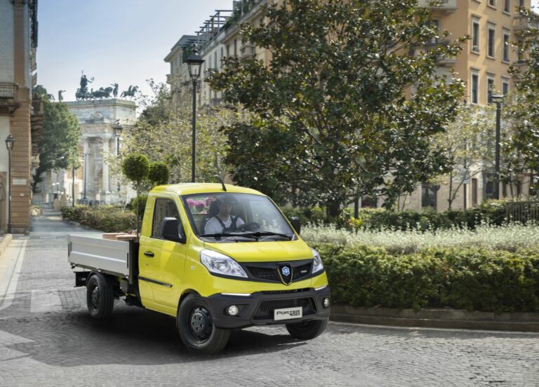 Nuovo Piaggio Porter NPE, il primo city truck elettrico