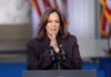 Kamala Harris “Orgogliosa del lavoro fatto. Non abbandonerò mai la lotta per la libertà”