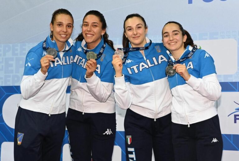 Spada donne, Italia d’argento negli Emirati Arabi Uniti