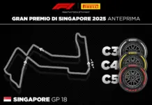 GP Singapore, Pirelli porta le stesse mescole dello scorso anno: C3, C4 e C5