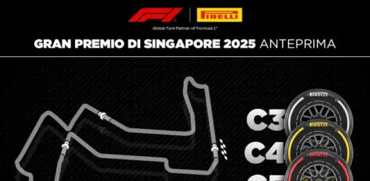 GP Singapore, Pirelli porta le stesse mescole dello scorso anno: C3, C4 e C5